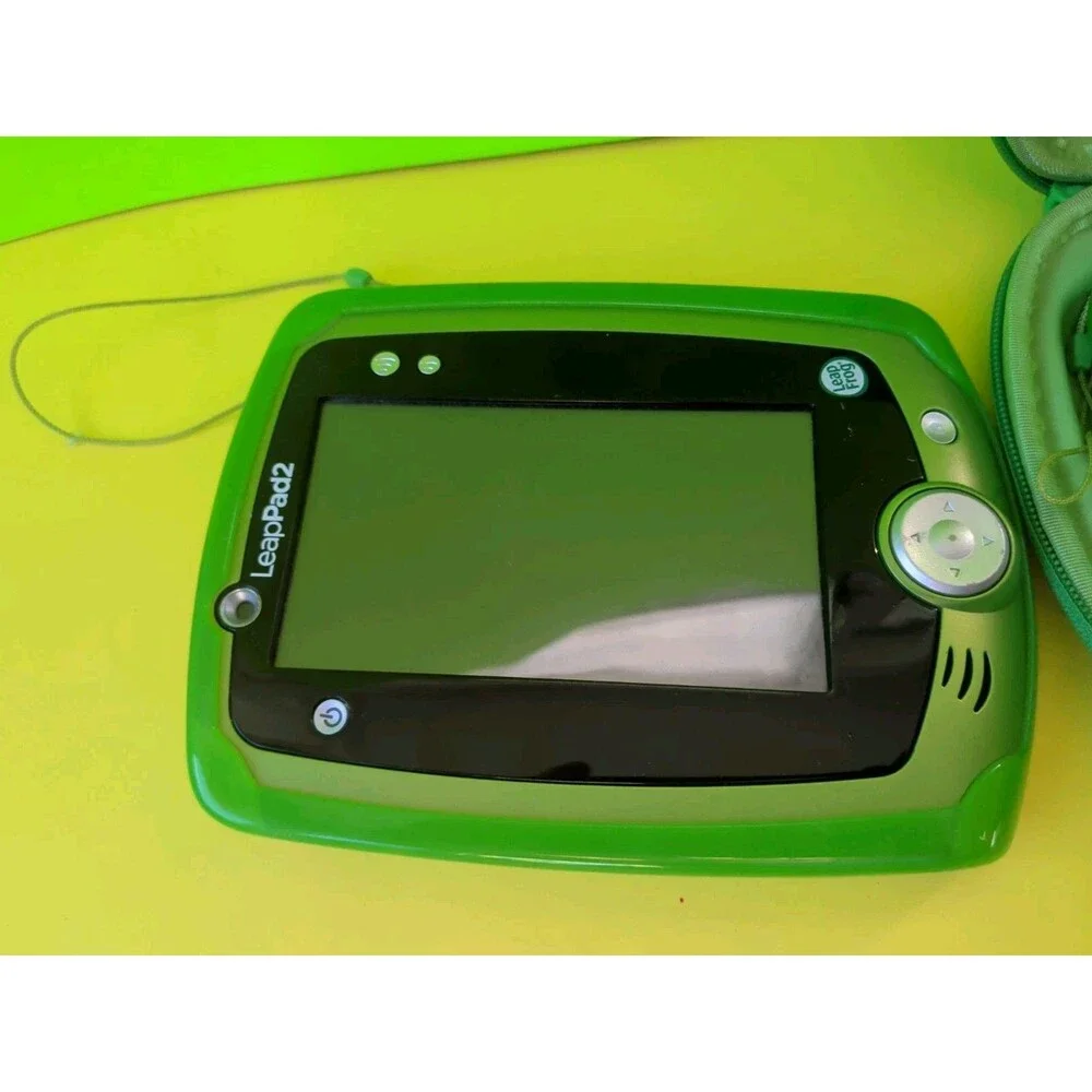 2 LeapFrog LeapPad 2 Explorer Tablet Green Learning System W/ Stylus